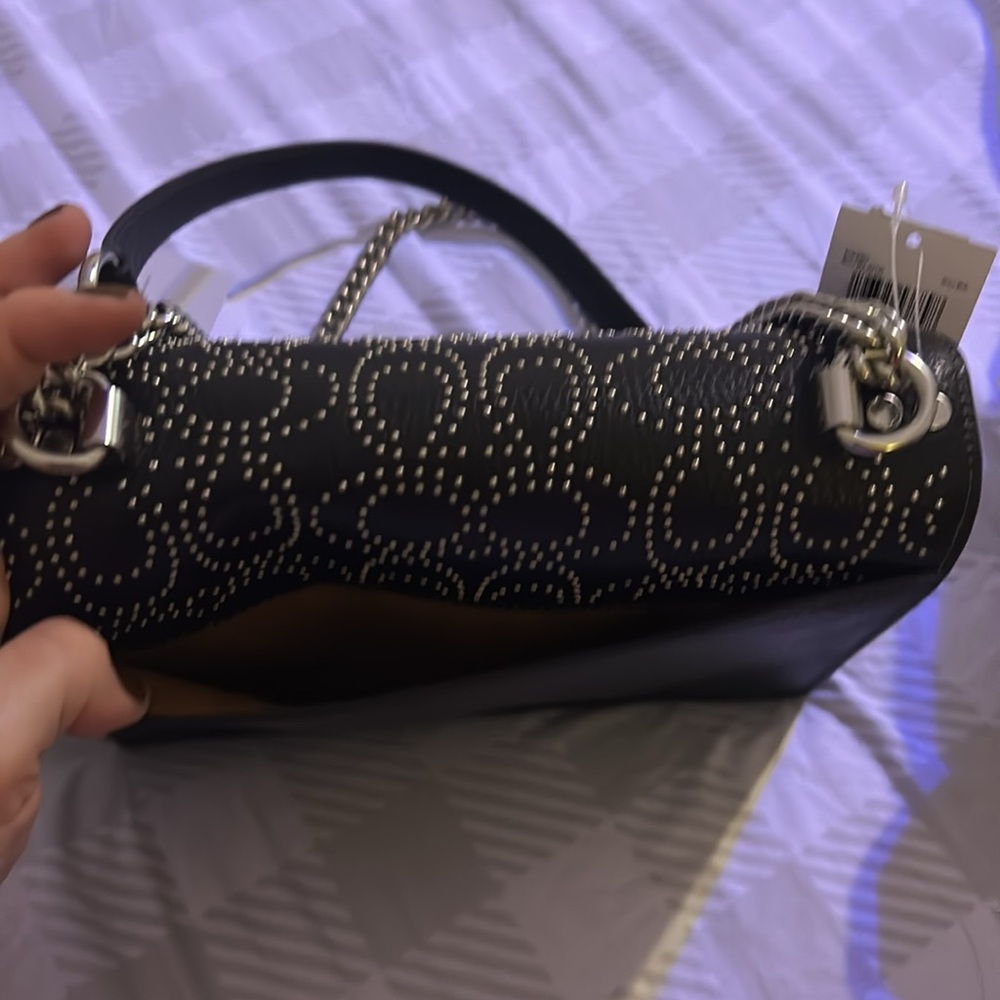 NWT—COACH Crossbody Studded Handbag - Picture 5 of 7